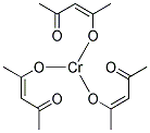 Chromium(III) acetylacetonate Structure Chromium(III) acetylacetonate Structure