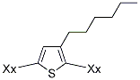 Poly(3-hexylthiophene-2,5-diyl) Structure Poly(3-hexylthiophene-2,5-diyl) Structure