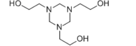 hexahydro-1,3,5-tris(hydroxyethyl)-s-triazine Structure