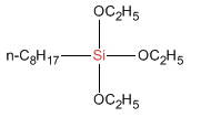 N-Octyltriethoxysilane Structure