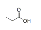 Propionic acid (CAS 5919-74-4) Structure Propionic acid (CAS 5919-74-4) Structure