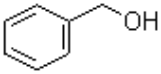 Benzyl alcohol Structure Benzyl alcohol Structure