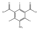 5-Amino-2,4,6- triiodisophthaloyl acid dichloride