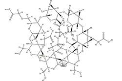 Carboxymethyl Beta-Cyclodextrin Molecular structure