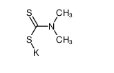 Potassium dimethyldithiocarbamate cas 128-03-0 Chemical Structure