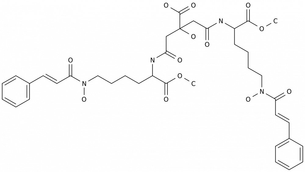 (2S)-2-[[3-carboxy-5-[[(2S)-2-carboxy-6-[hydroxy-[(E)-3-phenylprop-2-enoyl]amino]hexan-2-yl]amino]-3-hydroxy-5-oxopentanoyl]amino]-6-[hydroxy-[(E)-3-phenylprop-2-enoyl]amino]-2- метилгексановая кислота в России