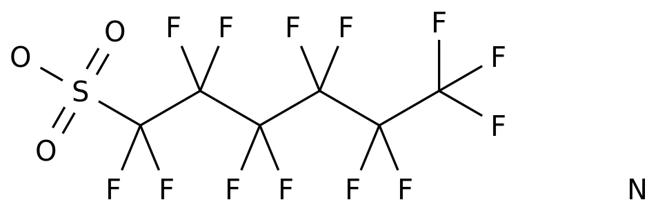 1-Гексансульфоновая кислота, 1,1,2,2,3,3,4,4,5,5,6,6,6-тридекафтор-, аммонийная соль (1:1) в России
