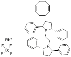 Родий(1+), [(1,2,5,6-η)-1,5-cyclooctadiene][(2R,2'R,5R,5'R)-1,1'-(1,2-ethanediyl)bis[2,5-diphenylphospholane-kP]]-, тетрафторборат(1-) (1:1) в России