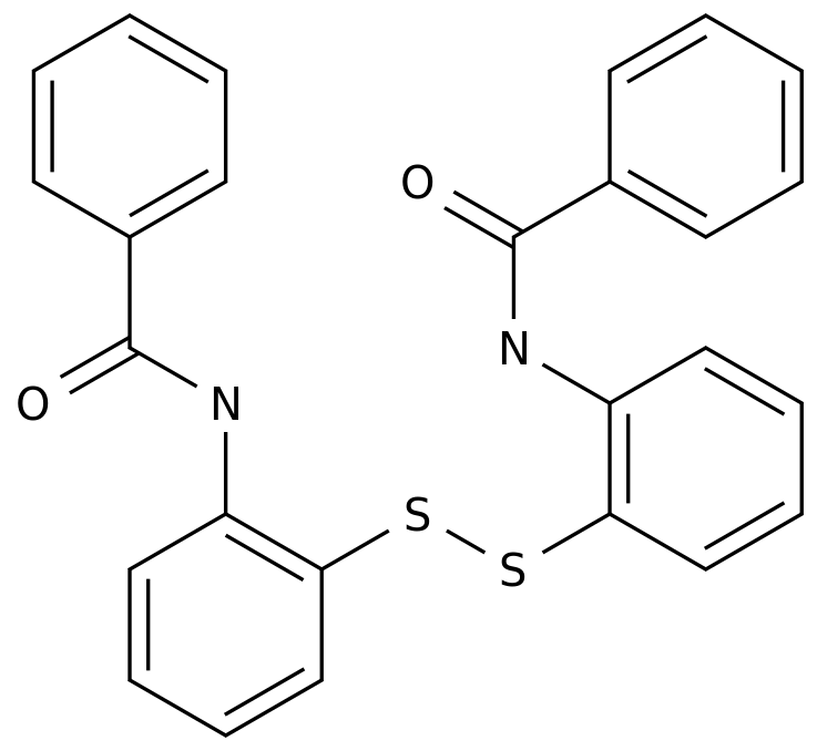N,N′-(Dithiodi-2,1-phenylene)bis[benzamide] в России