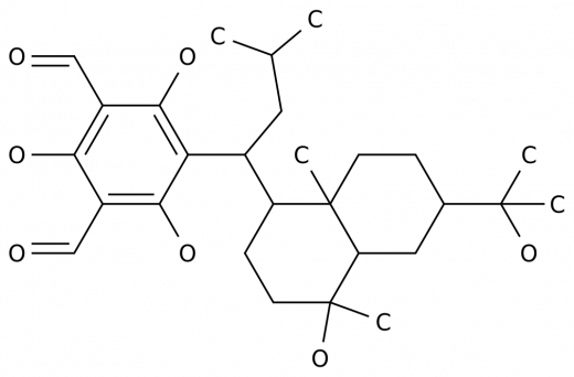 5-[(1R)-1-[(1S,4R,4aR,6R,8aS)-Decahydro-4-hydroxy-6-(1-hydroxy-1-methylethyl)-4,8a-dimethyl-1-naphthalenyl]-3-methylbutyl]-2,4,6-trihydroxy-1,3-benzenedicarboxaldehyde в России