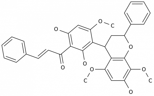 (2E)-1-[3-[(2R,4R)-3,4-Dihydro-7-hydroxy-5,8-dimethoxy-2-phenyl-2H-1-benzopyran-4-yl]-2,6-dihydroxy-4-methoxyphenyl]-3-phenyl-2-propen-1-one в России
