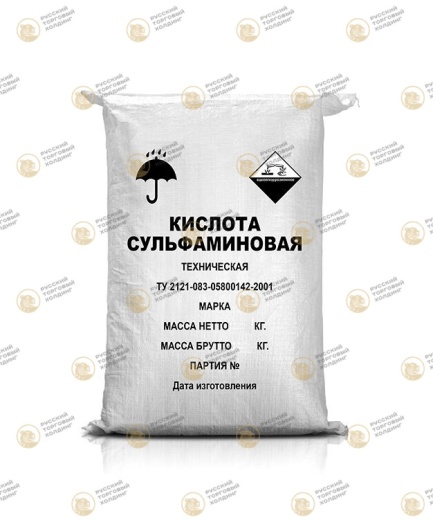 Сульфаминовая кислота марка А (первый сорт) в России