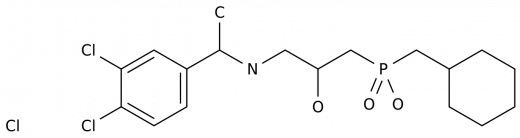 Фосфиновая кислота, П-(циклогексилметил)-П-[(2S)-3-[[(1S)-1-(3,4-дихлорфенил)этил]амино]-2-гидроксипропил]-, гидрохлорид (1:1) в России